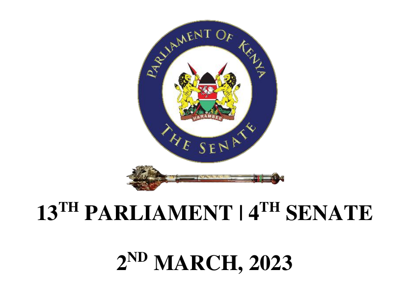 Address By The Senator To The County Assembly Of Kakamega