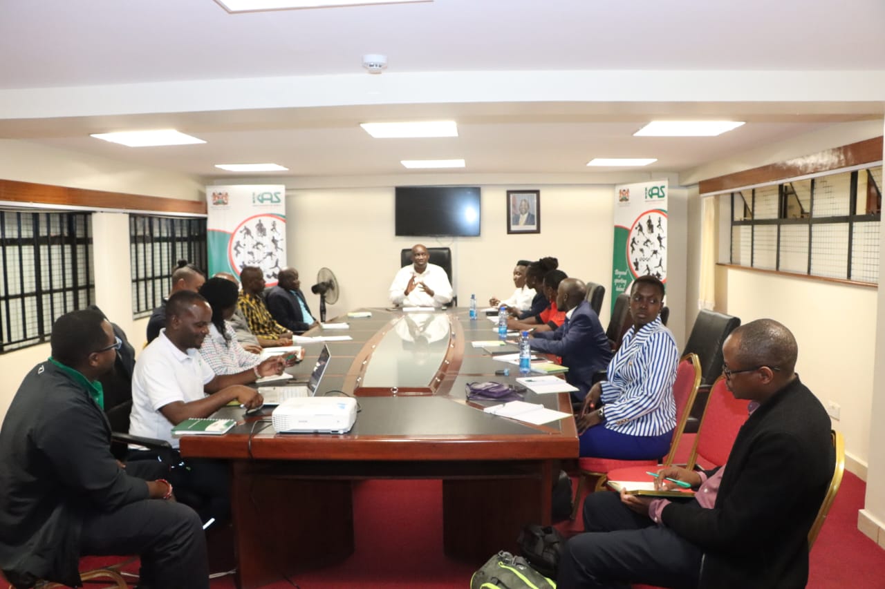 ASSEMBLY COMMITTEE INTERACTS WITH SPORTS ACADEMY OFFICIALS.